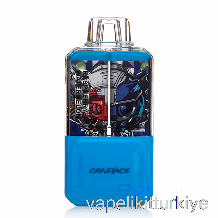 Vape Elektronik Sigara çılgınace B15000 Tek Kullanımlık Ahududu Karpuz